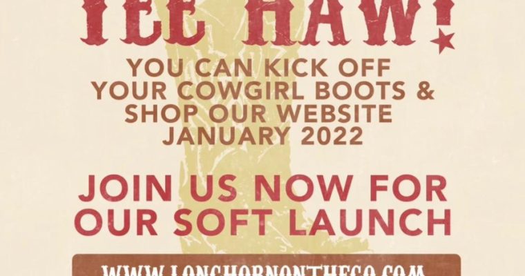 Yee Haw! The Shop is Open!